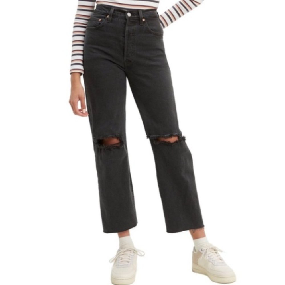Levi's ribcage straight straight ankle